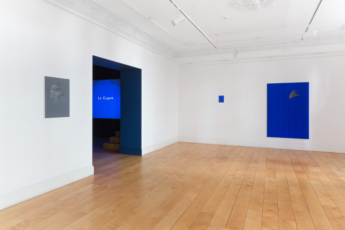 Ēriks Apaļais 'Le Cygne'. Exhibition view, 2016. Photo: courtesy of Alma gallery