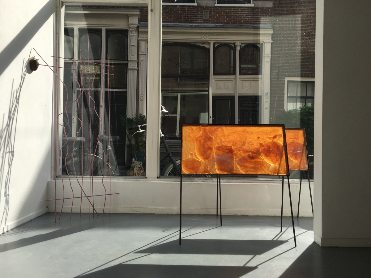 Offerings (rubber, steel), 2017, Gorgoneion's gaze, Stigter van Doesburg, Amsterdam