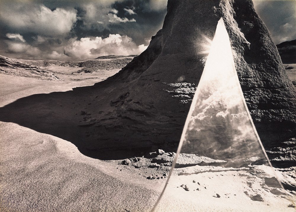 Virgilijus Šonta, Black Hill, silver gelatin print on resin coated paper, 30.5 × 42.5 cm, 1985