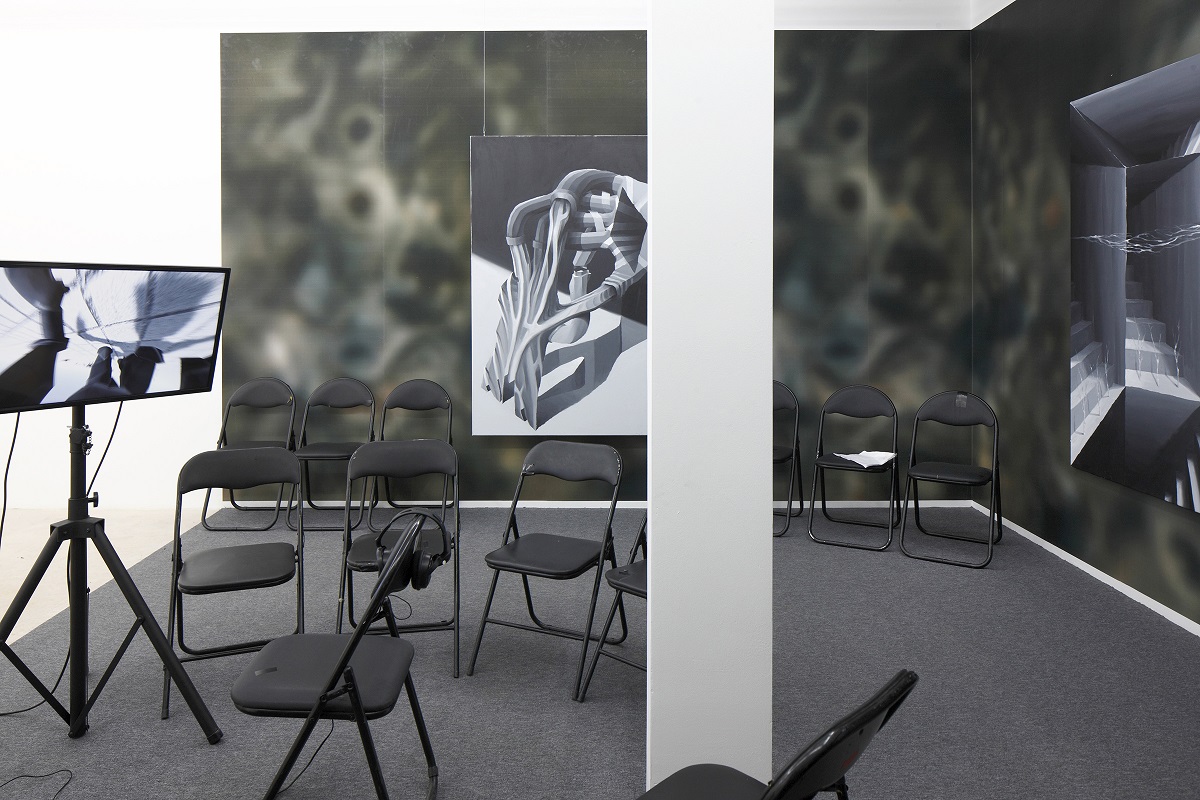 Stairway to Melon, exhibition view, kim? Contemporary Art Centre, Riga, 2017