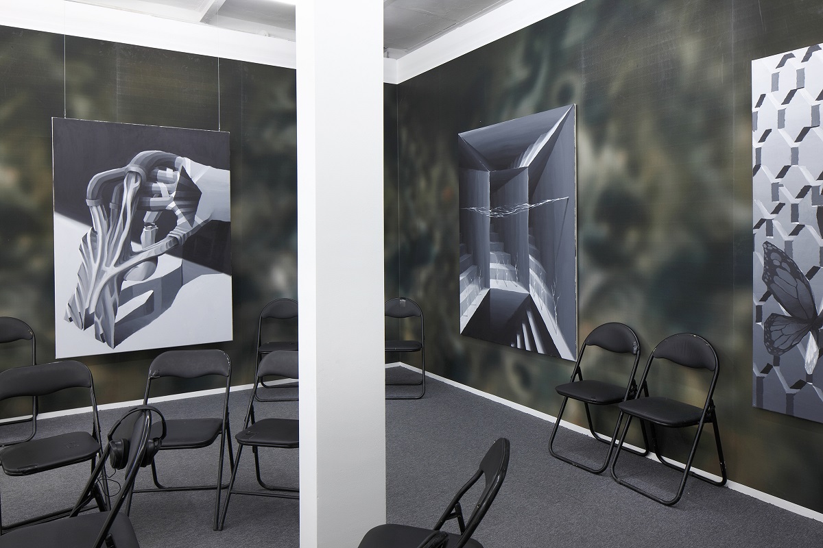 Stairway to Melon, exhibition view, kim? Contemporary Art Centre, Riga, 2017