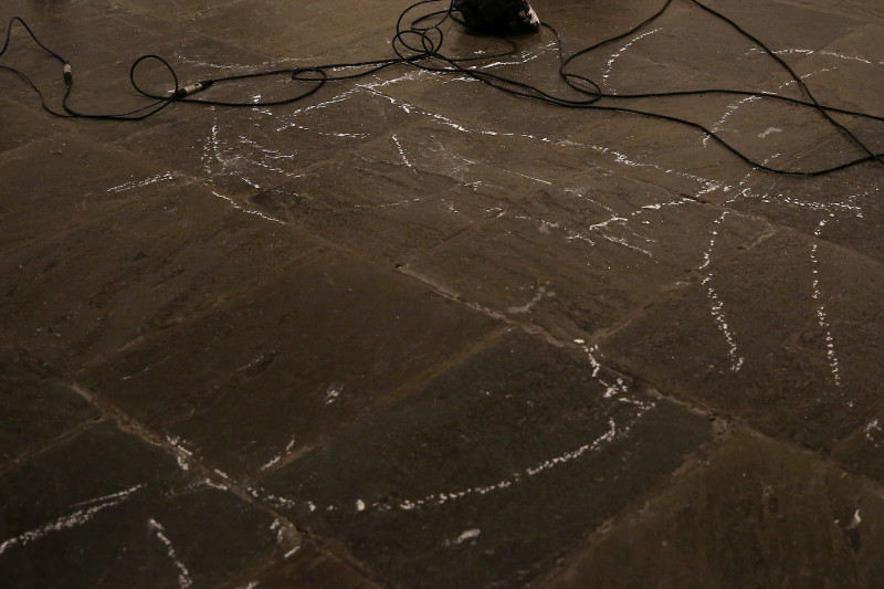 Movement I: DEF/ACHE/ CRYSTALLINE/ SLEEVE, 2014; at the Whitney Museum of American Art. Photo Paula Court.