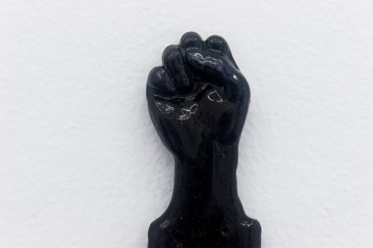 Perrin Turner, Model 1, 2018 Handle, resin and blade 6 x 1 x 1/4 inches