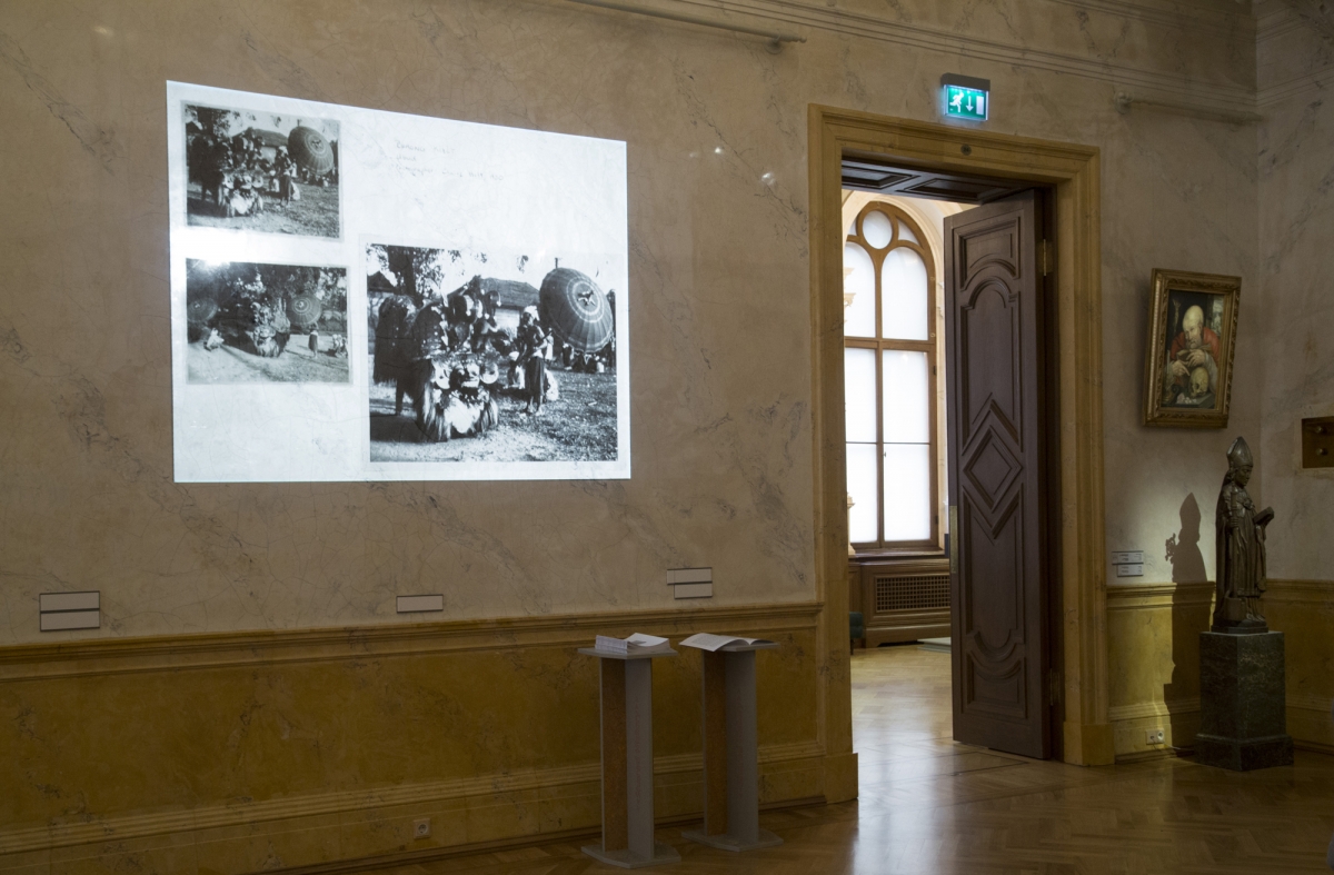 Claire Holt, Slide show, photographs, 1930s-1950s. Photo: Margarita Ogoļceva, Latvian Centre for Contemporary Art, 2018