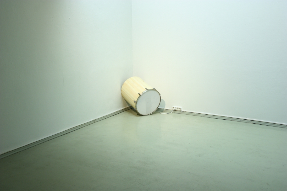 Simonas Nekrošius (LT) “The Flow that Struck The Wall" installation view, M. Žilinskas art gallery.