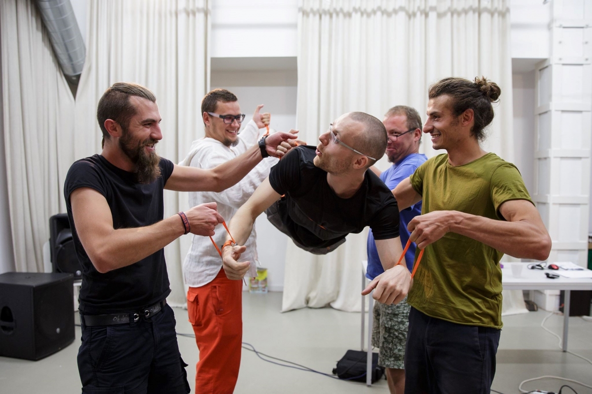 How to Have a Good Airtime by Julijonas Urbonas during the5th Inter-format Symposium on Time, 2015. Photo by Andrej Vasilenko