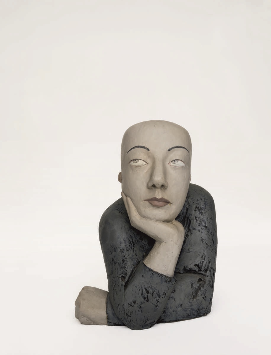 Wang Shaojun (China) “Surmise”, 2010. Bronze, 35 x 35 x 41 cm