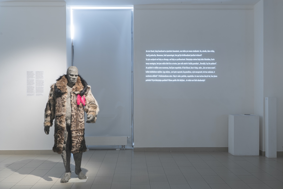 Do the Right Thing, exhibition view, VAA Titanikas Gallery, Vilnius, Lithuania, 2019
