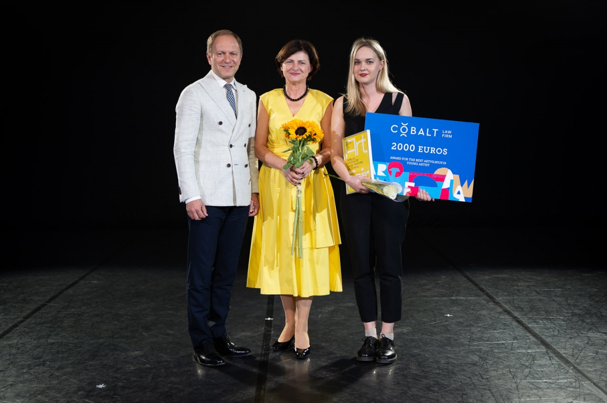 The best young AtVilnius19 artist Laura Sabaliauskaite